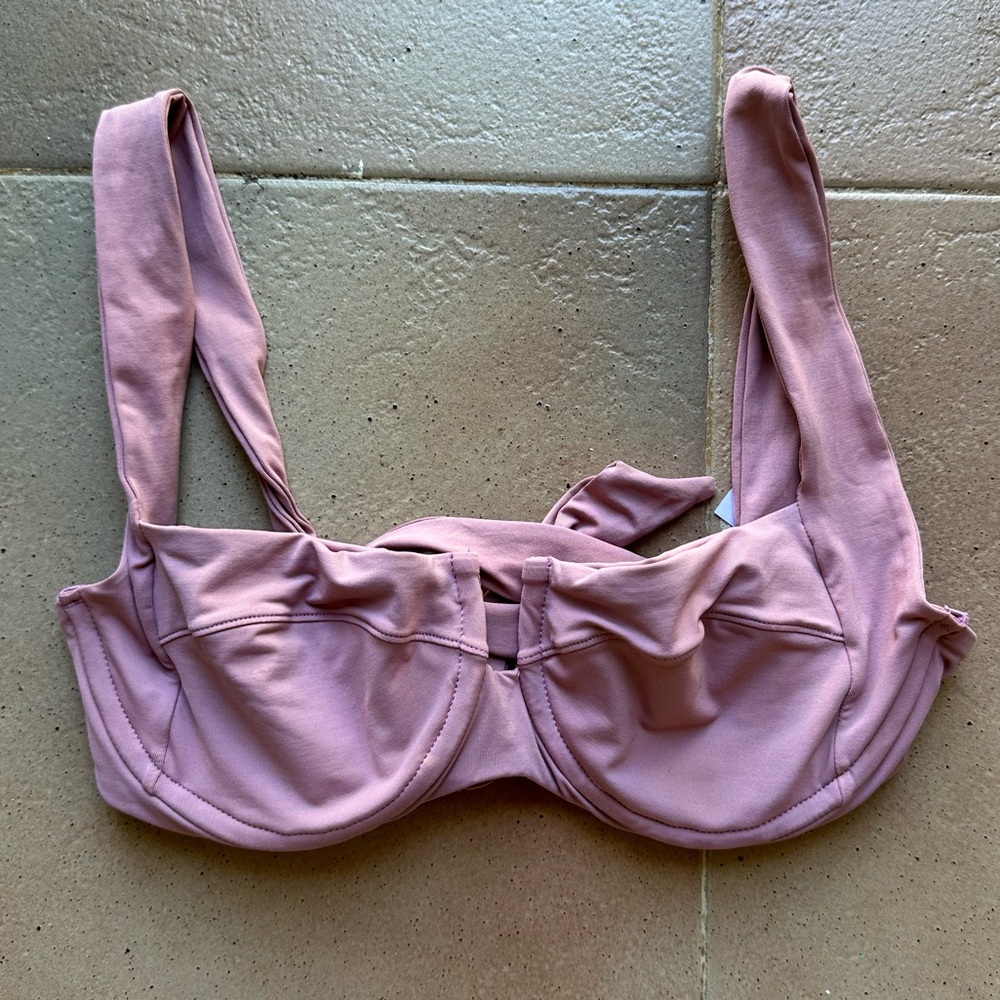 Lspace Camellia Bikini Top